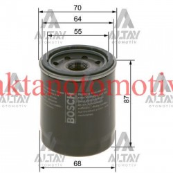 YAĞ FİLTRESİ EGEA / LINEA / GRANDE PUNTO / ALBEA / DOBLO / PUNTO / PALIO 1.2-1.4 YAĞ FİLTRESİ EGEA / LINEA / GRANDE PUNTO / ALBEA / DOBLO / PUNTO / PALIO 1.2-1.4